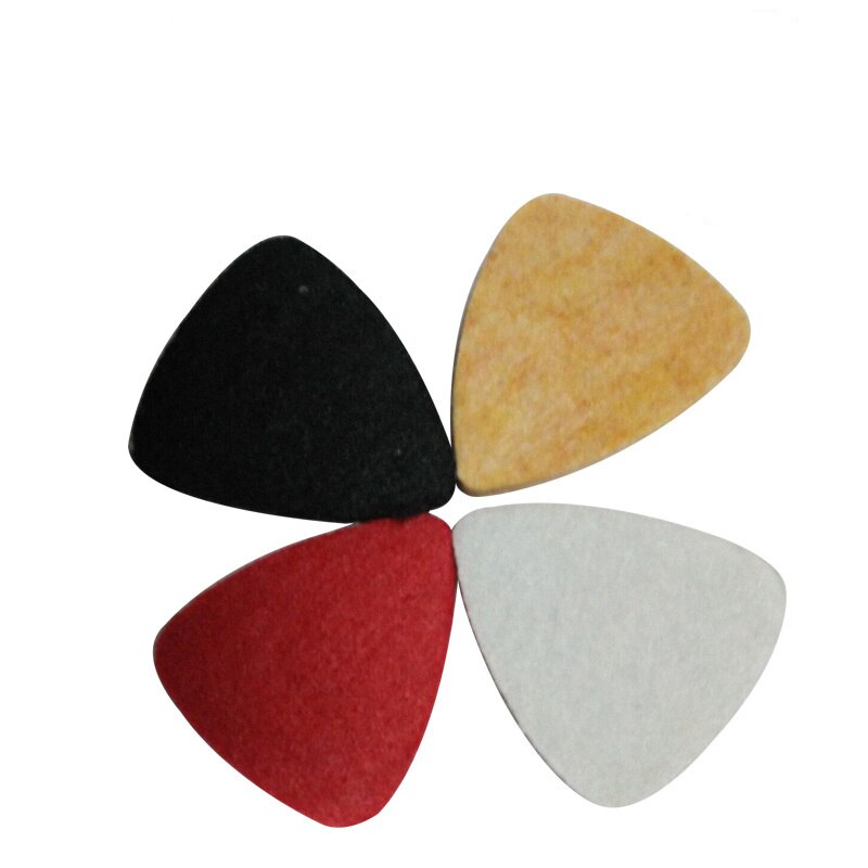 5Pcs Vilt Ukulele Pick Akoestische Elektrische Bas Gutiar Pick Plectrum Guitarra Muziekinstrument