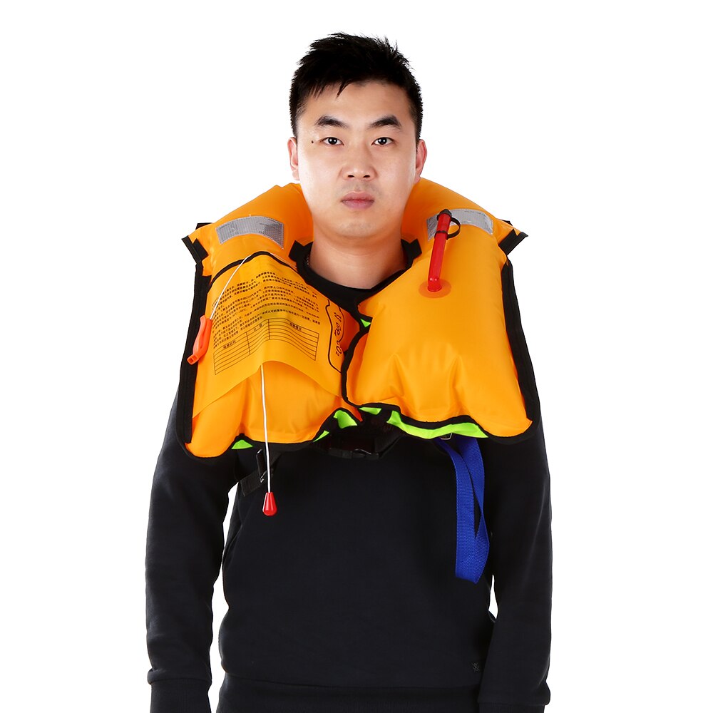 Manual Inflatable Life Jacket Adult Life Vest Water Sports Swiming Fishing Survival Jacket