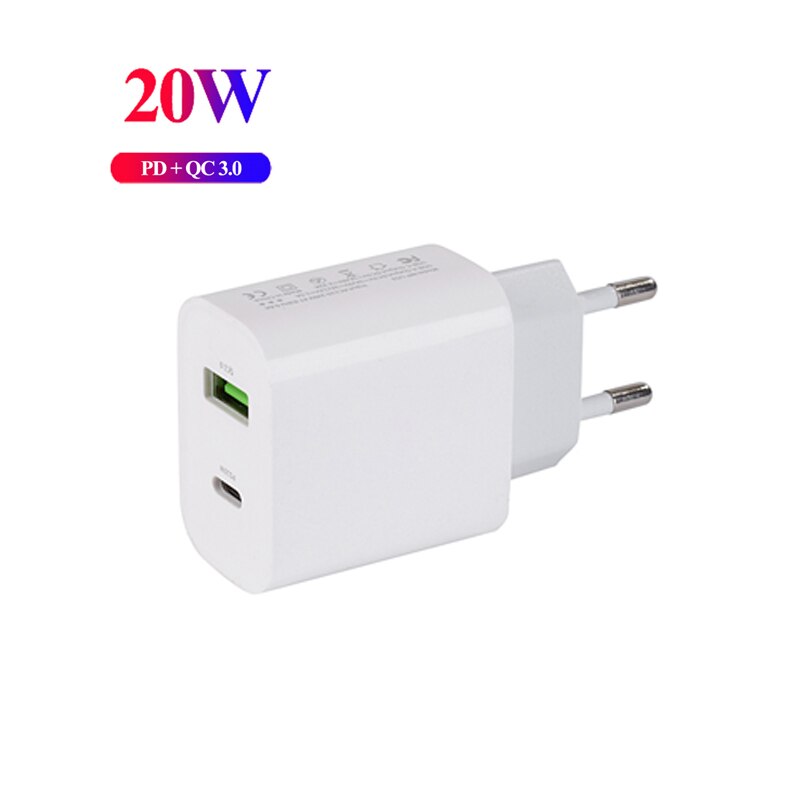 Station de charge sans fil rapide 3 en 1, pour Apple Watch 10W 6 en 1, AirPods pro iPhone 12 11, Station d&#39;accueil: 20W Adapter