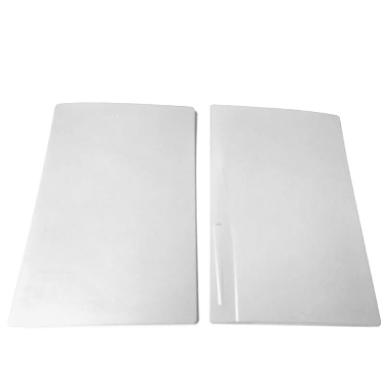 Skin Shell Case Cover Voor PS5 Optische Drive Console Anti-kras Stofdicht Plaat J0PB: WHITE