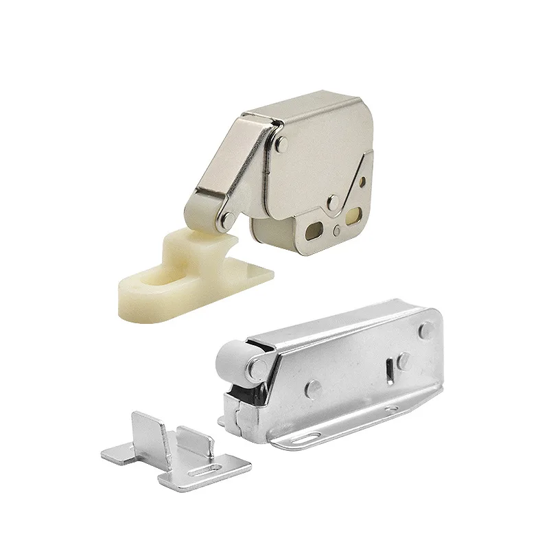 Push Catch Cabines Lock Automatische Spring Catch Systeem Camper Kast Deuren Multi-Functionele Meubelen Veiligheidssloten