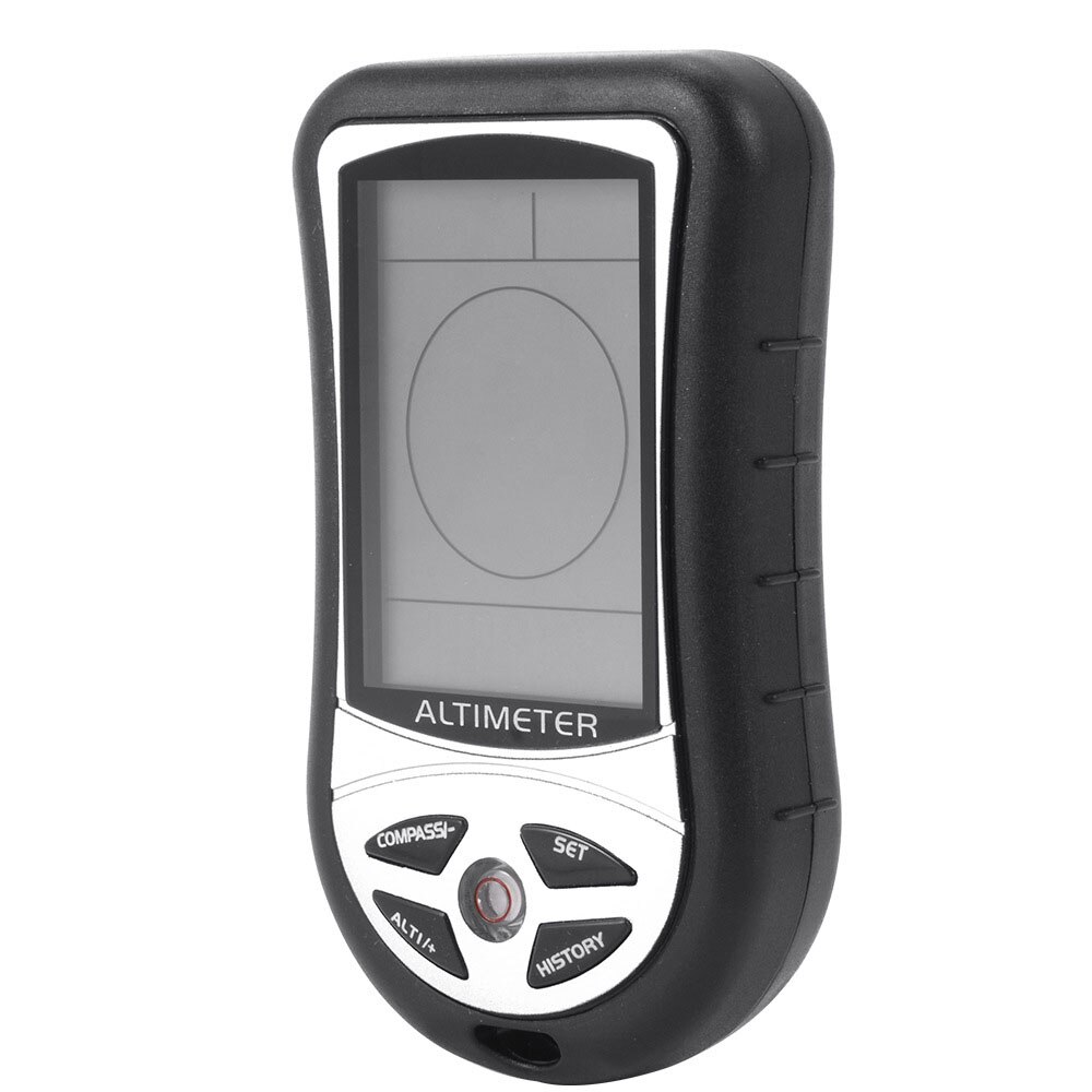 8-in-1 Elektronische Höhenmesser Mini Hand-halten Multifunktions Höhenmesser LCD Höhenmesser Tragbare Barometer Elektronische Höhenmesser