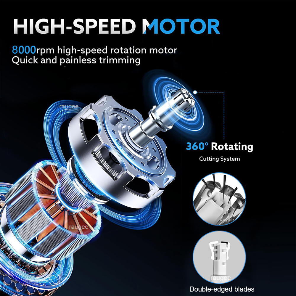 Neushaartrimmer, draagbare trimmer voor de neus, mini neus- en oorhaartrimmer, draagbare neustrimmer, oplaadbare trimmer voor mannen