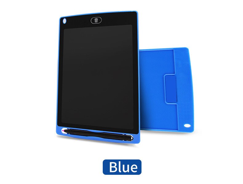 8.5 Inch LCD Writing Tablet Digital Electronic Notepad Kid's Ultra Thin Handwriting Pad Mini Message Note Memo Drawing Board: Blue