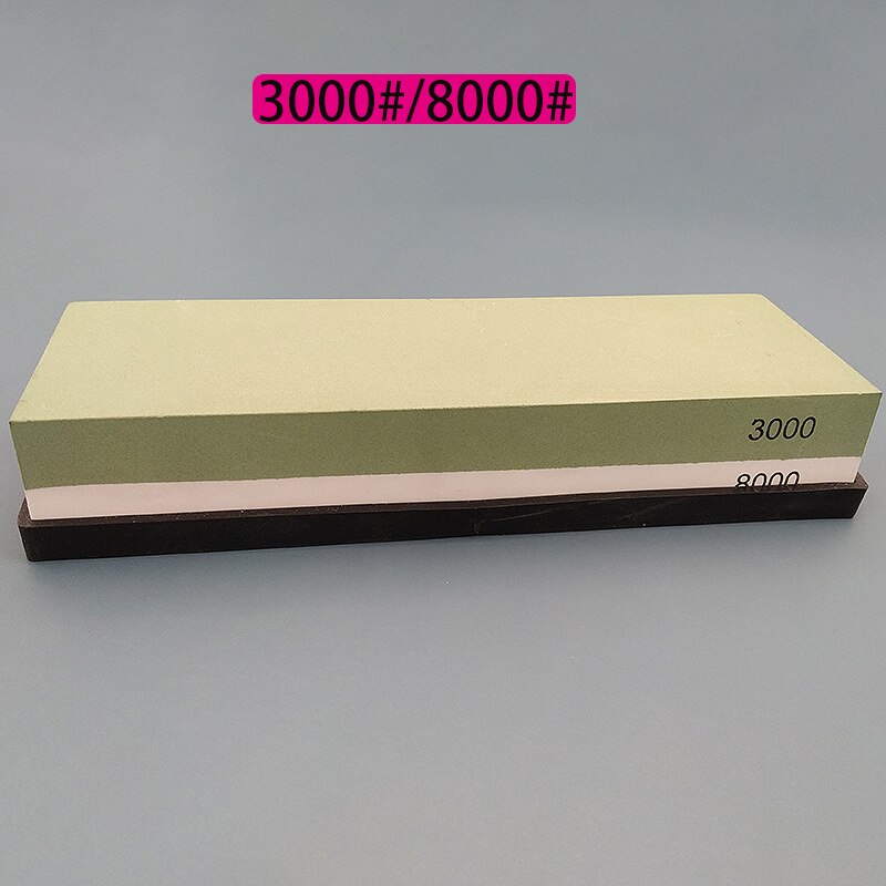 Knife Sharpening Stones Set Knife Sharpener 400/1000 3000/8000 Grit Grindstone Whetstone Grinding Stone for Knives: Y