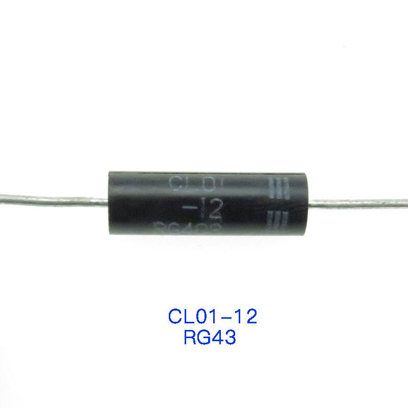 12 st  cl01-12 rg403 hv-6 x 2pi rg3110 mikrovågs högspänningsdiodlikriktare ersätter mikrovågsdelar