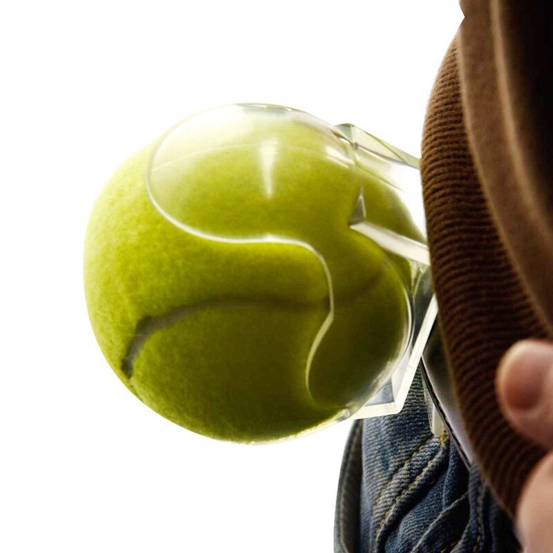 1 st tennisklämma tennis midjeklämma transparent klämma tennistillbehör tennishållare midjeklämma