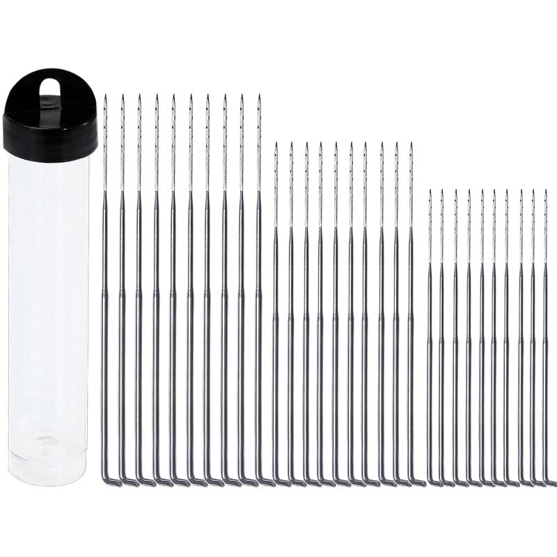 Lmdz Wolvilt Naald Vilt Naaldvilten Starter Viltnaalden Vilten Diy Pakket Met Fles Houten Handvat Naalden Set Levert: 30Pcs Needles