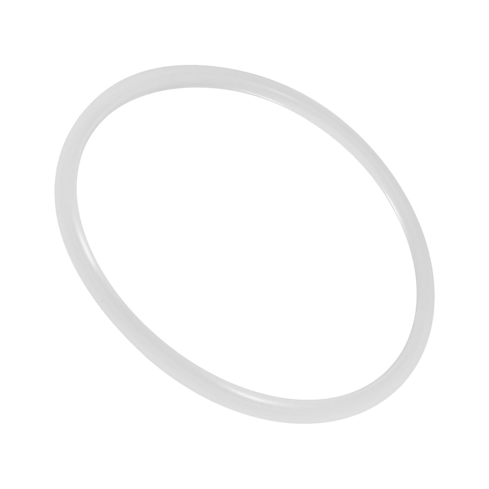 Silicone Pressure Cooker Gasket 22-32cm White Rubber Seal Cooking Tool Set