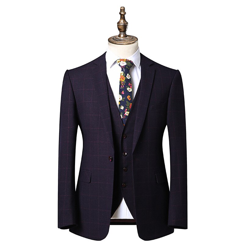 Allthemen Heren Pakken 2 Stuk Slim Fit Bruiloft Jurk Pak Twee Knopen Business Suit Blazer Casual Jassen Broek Allthemen Heren Pakken 2 Stuk Slim Fit Bruiloft Jurk Pak Twee Knopen Business Suit Blazer Casual Jassen Broek