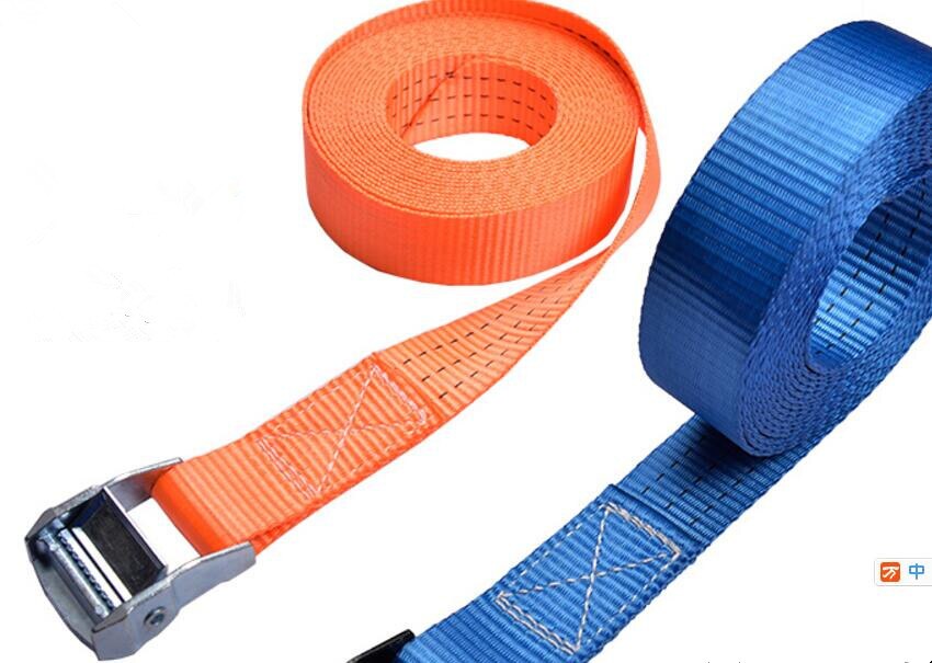 2 stk/parti 38mm(1.5 " ) 800 kgx 2m zinklegering knastspænde fastsurrer lastsurring