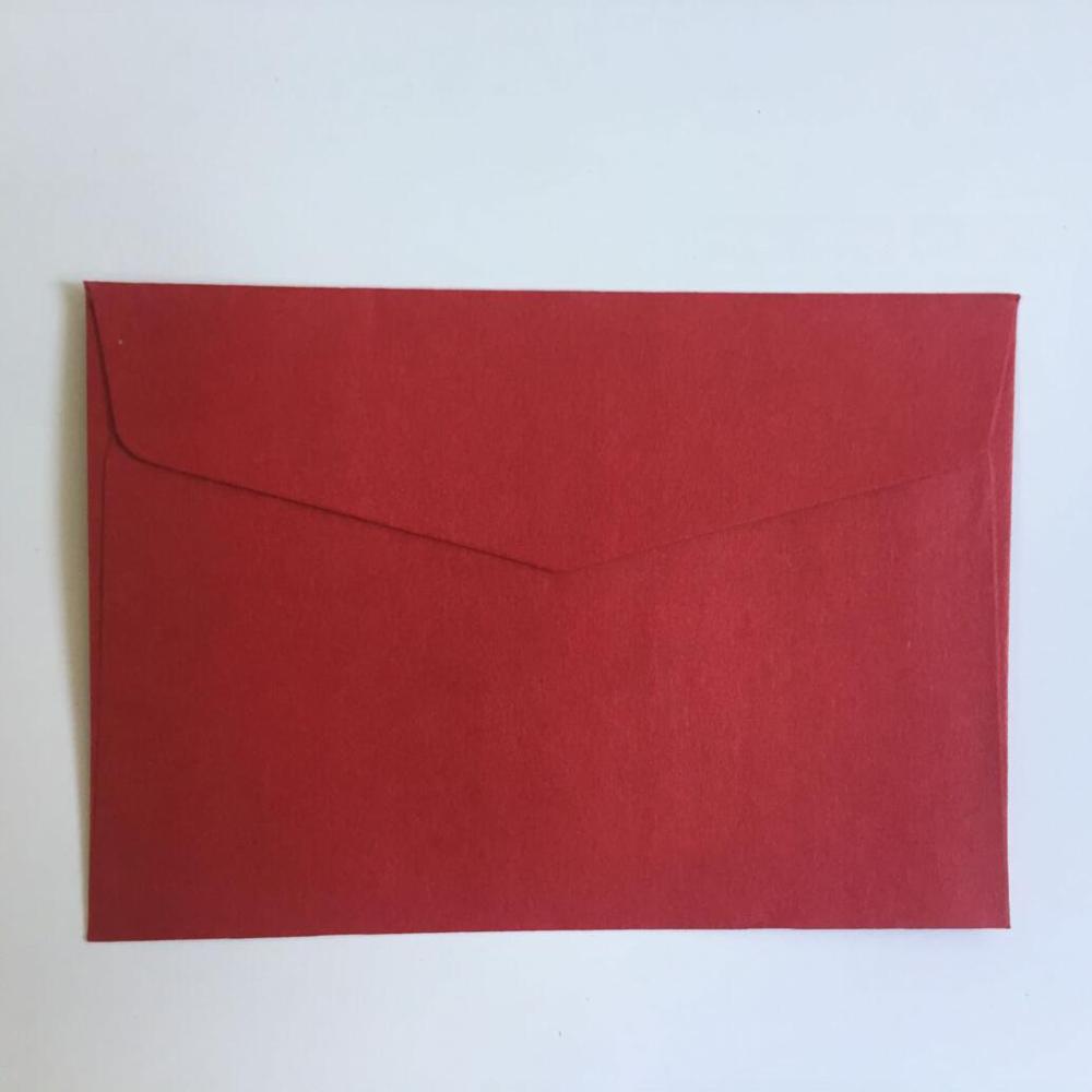 Enveloppes Kraft couleur bonbon solide, 10 pièces, jolies Mini enveloppes pour carte Scrapbooking, carte d&#39;invitation de fête de mariage, cartes de vœux,: Red  10pcs