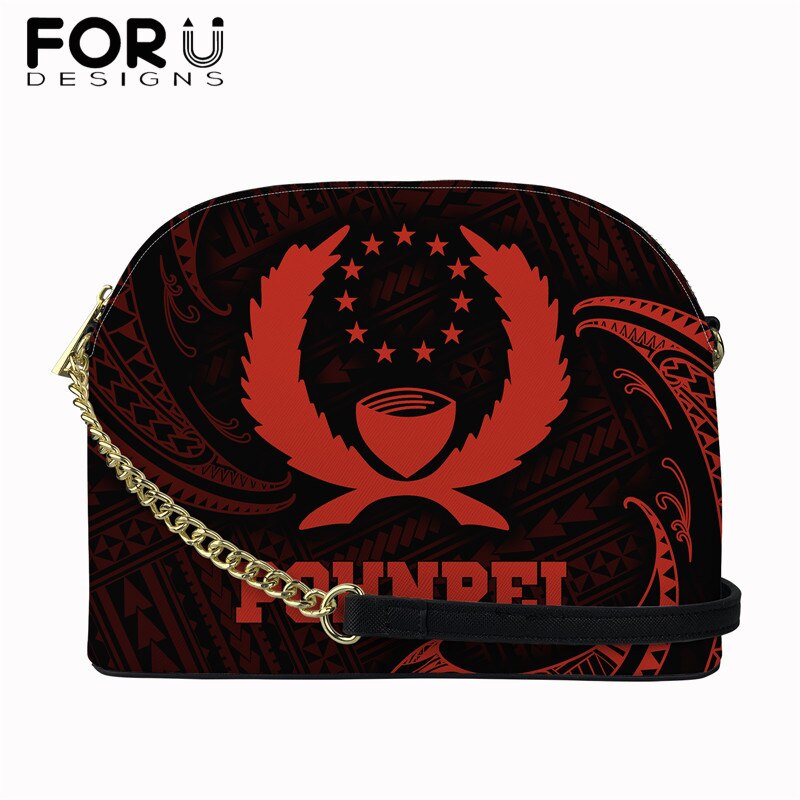 Forudesigns Pohnpei Vlag Polynesische Tribal Gedrukt Vrouwen Messenger Bags Casual Satchel Meisjes Rits Schouder Pouch Tassen