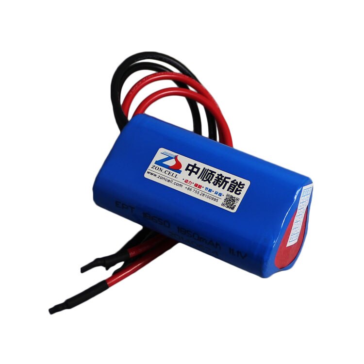 In the 3000mAh 12V smoke alarm monitoring equipment lithium battery 11.1V heater square dance sound box Rechargeable Li-ion Cell