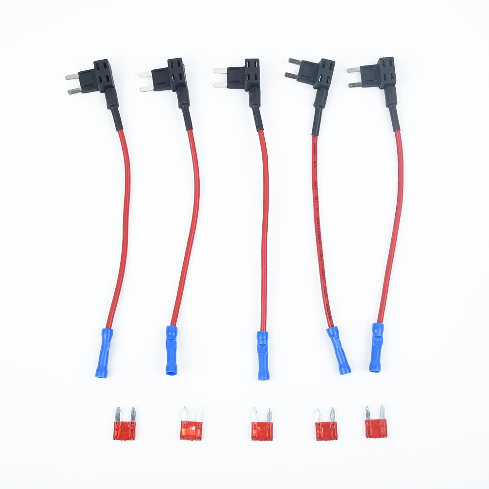 Mini Fuse holder Blade Built in fuse holder 10x Parts For games consoles