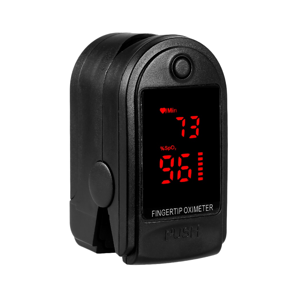 Blood Oxygen Monitor Pulsoxymeter Zuurstofverzadiging Monitor Oximeter Hartslagmeter Zonder Batterij