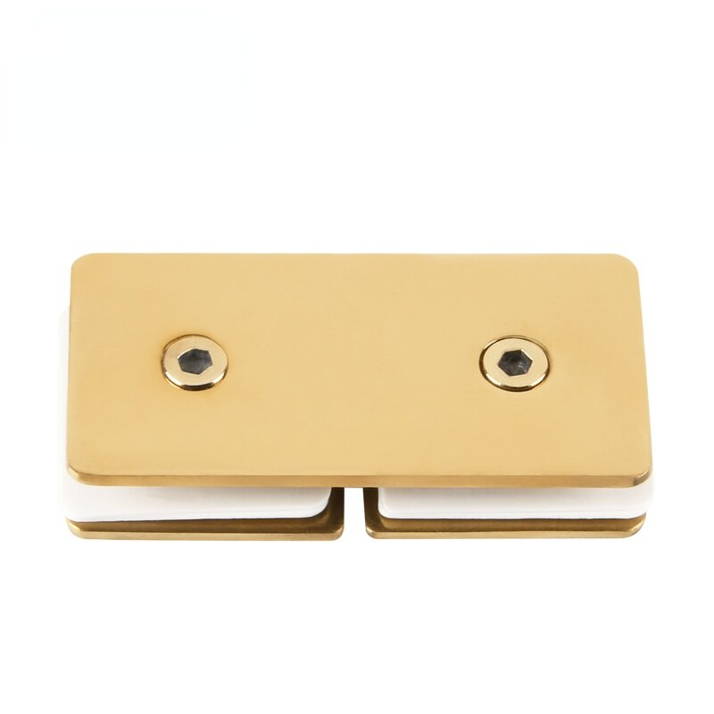 304 edelstahl glas klemme titanium gold L-förmigen dusche zimmer partition code Bad glas armaturen verbindung code