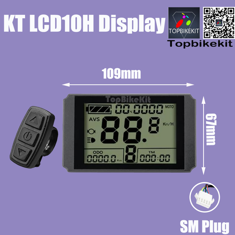 Ebike Display Kt Lcd3 Lcd4 Lcd5 Lcd 8H Lcd 8S Lcd9 Lcd 10H Lcd11 Led 900S Led 890 24v36v48V 48V 72V Fietsaccessoires Cycling Kt Display: Champagne