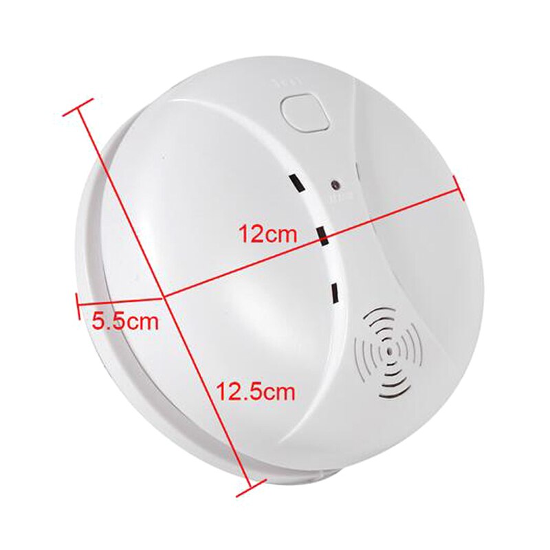 Wireless Smoke Detector Portable Fire Protection Alarm Sensors For Home Security TU-shop