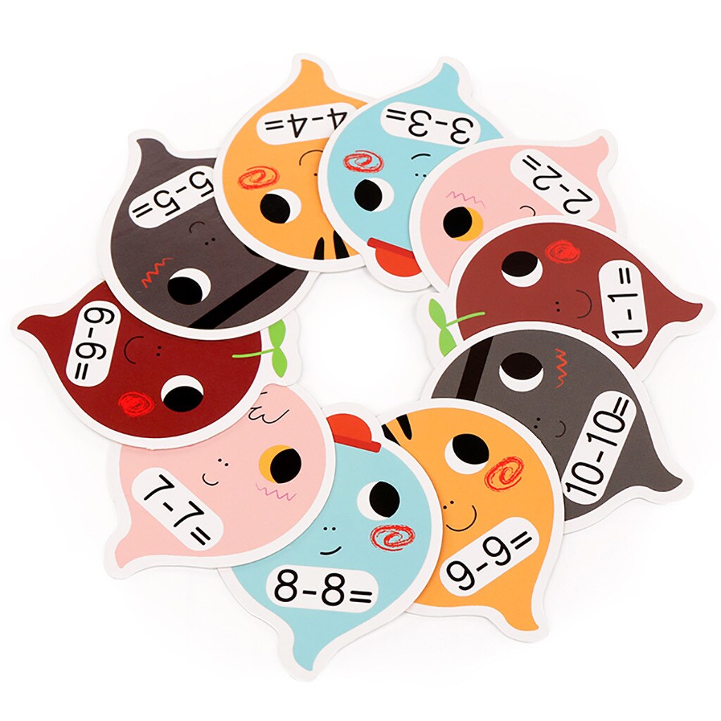 Kinderen Speelgoed Puzzel Optellen En Aftrekken Wiskunde Vroege Onderwijs Spelletjes Speelgoed