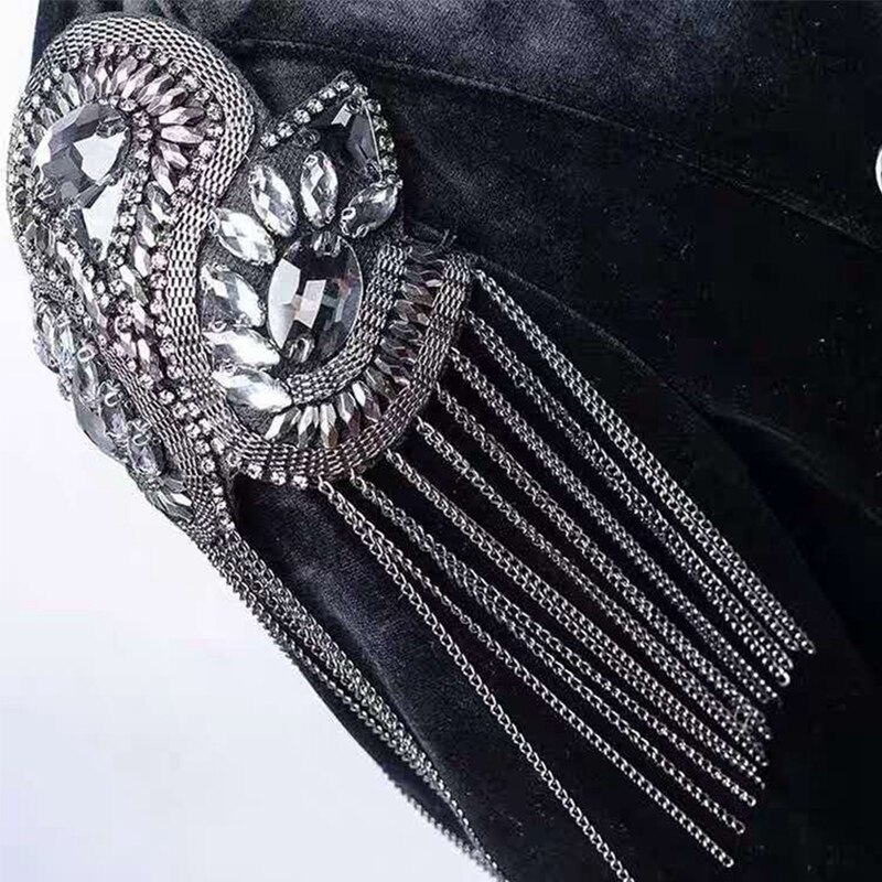 2 stuks franje performance handgemaakte epauletten podiumkleding accessoires broche kleding schoenen en hoeden accessoires sieraden