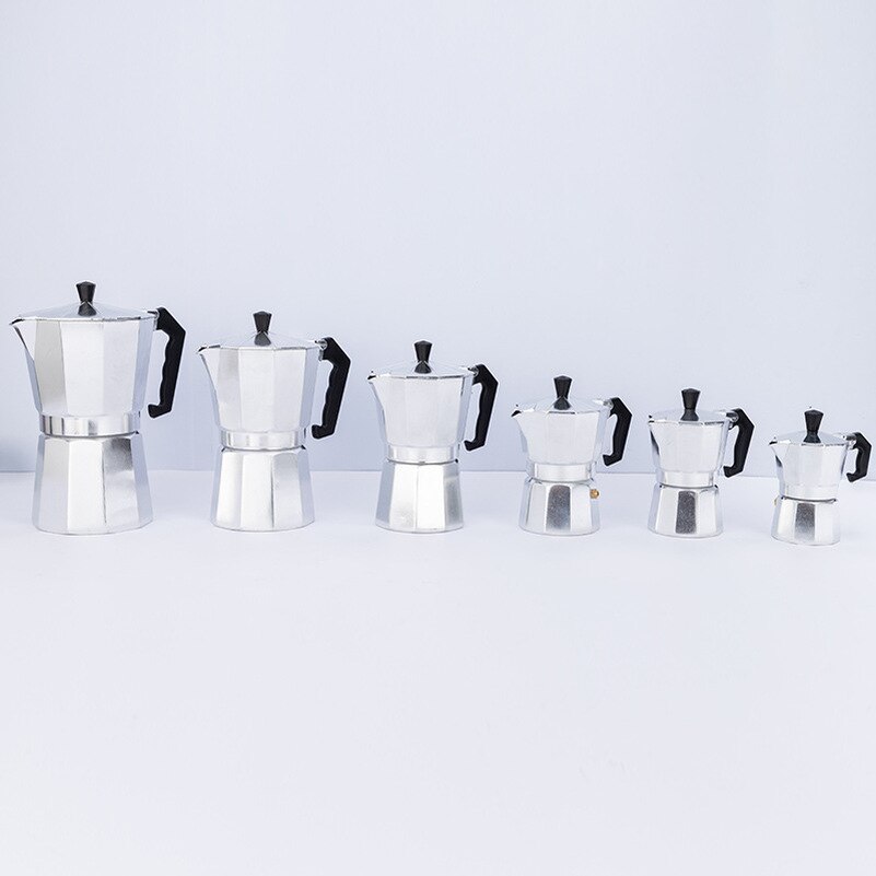 Aluminium Cubaanse Koffiezetapparaat Stove Top Koffiezetapparaat Moka Pot Italiaanse Espresso Greca Koffiezetapparaat Brewer Percolator