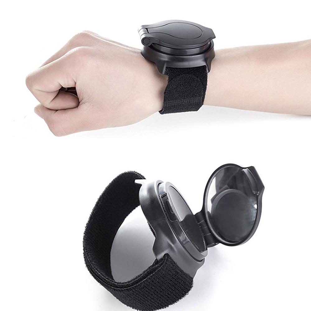 Cykel rygspejl cykling håndledsbånd rem refleks bagfra set bagud arm håndled cykelhandsker