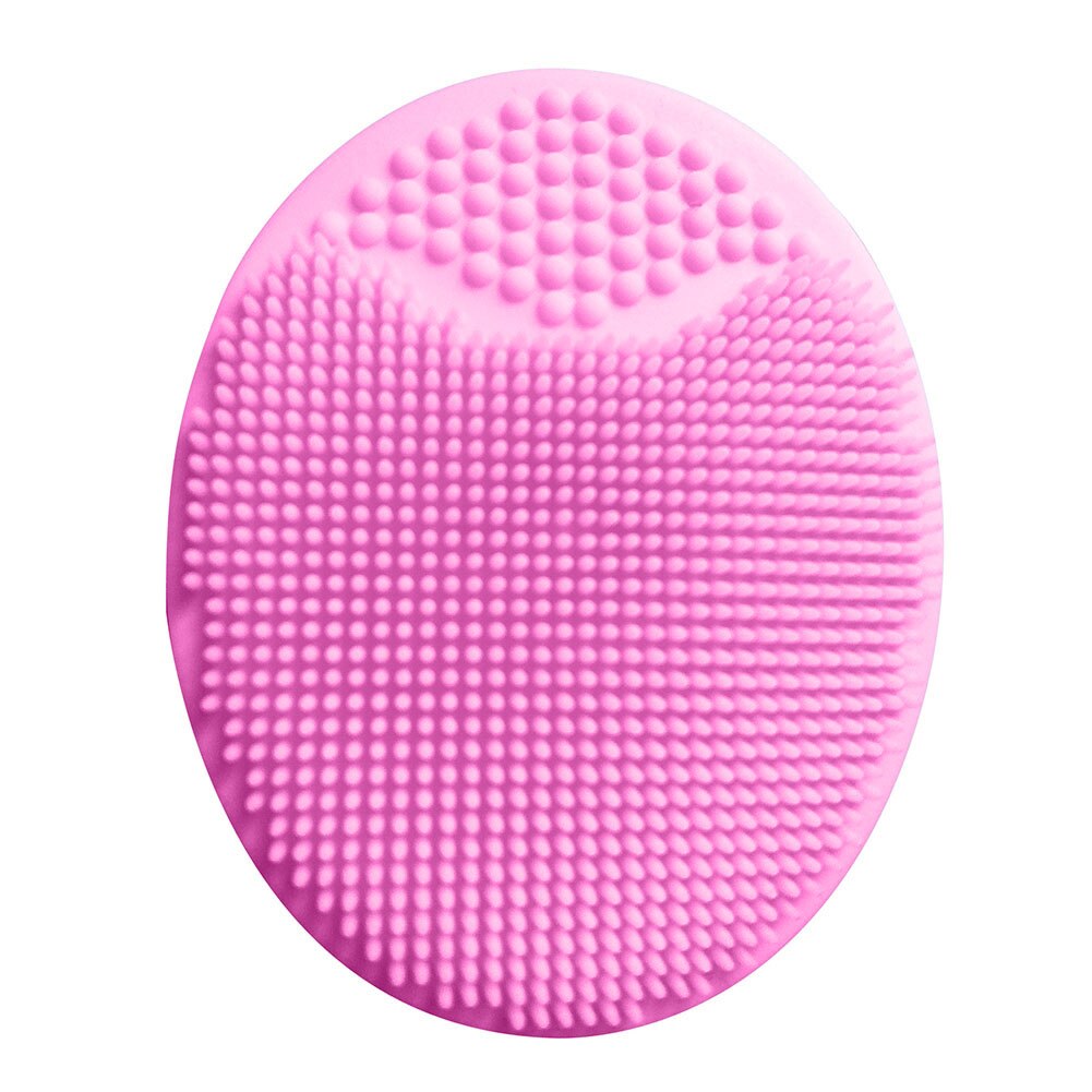 Meeëter Diepe Reiniging Gezicht Borstels Gezicht Wassen Pad Siliconen Exfoliërende Poriën Verwijderen Voor Baby Hoofd Borstel: Roze