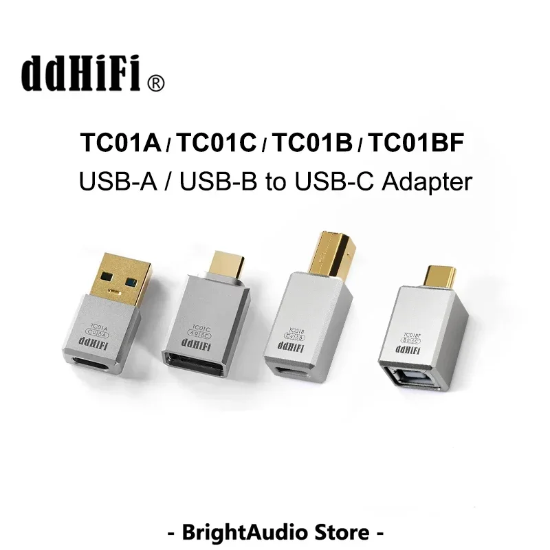 DD ddHiFi TC01A TC01C TC01B TC01BF HiFi USB-A a USB-C Adaptador Convertidor Compatible con Teléfono PC Tablet shanling
