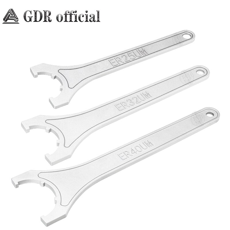 ER Collet Chuck ER8A ER11A ER16A ER20A ER25UM ER32UM ER40UM Nut Wrench Collet Chuck Tool Lathe Tools ER Spanner
