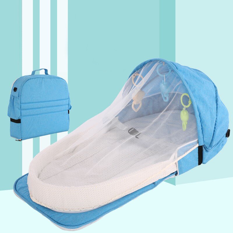 Draagbare Slapen Baby Bed Ademend Wieg Voor Baby Multifunctionele Reizen Mosquito Nest Voor Pasgeborenen Draagbare Kribben Voor Baby bed