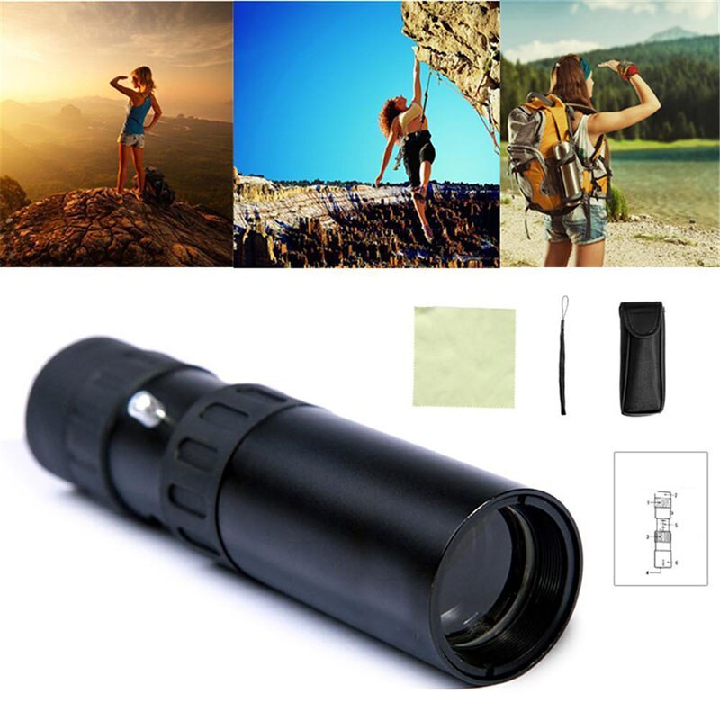 Monoculaire Télescope 10-30x50 Zoom – Prismes BAK4, Lentilles FMC – Étanche IPX7 – Avec Trépied Et Support Smartphone