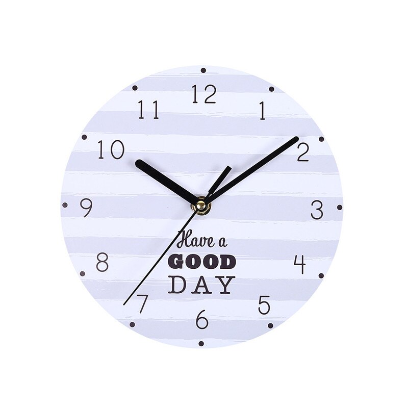 Wooden MDF Round Wall Clock European Wooden MDF Wall Clock Living Decorations Wall Clocks Large Decorative @C