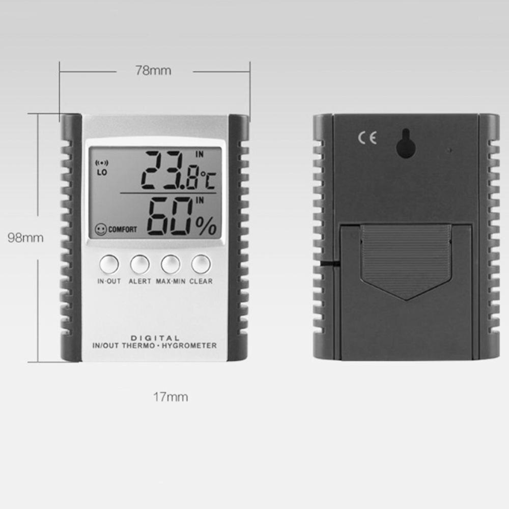 Laboratorieudstyr elektronisk termometer hygrometer eksperimentel temperaturmåling værktøj udstyr