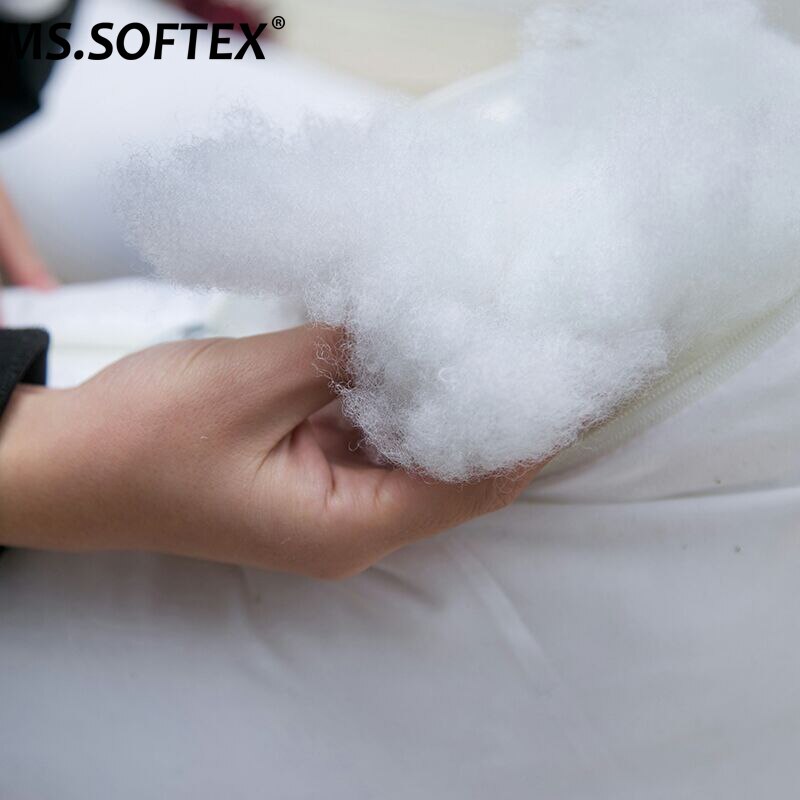 MS.Softex-coussin de coussin blanc | Coussin de remplissage en PP doux, insertion de coussin de siège, noyau de coussin de remplissage avec fermeture éclair