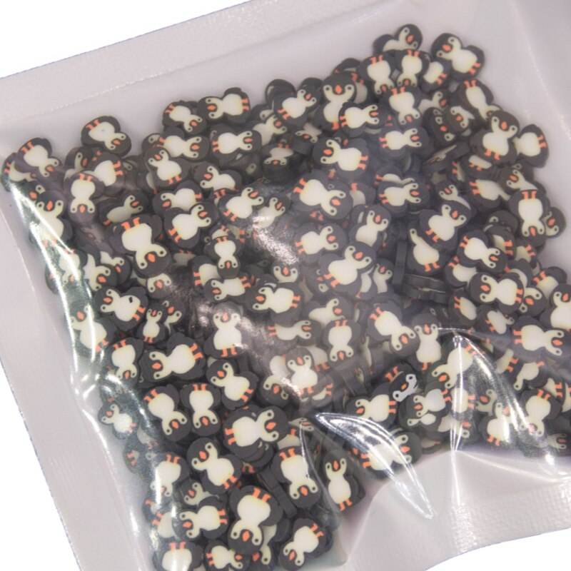 30g Butterfly Wings Bee Bear Unicorn Chicken Soft Polymer Clay Slices Sprinkles for Crafts Making DIY Slimes Filler Accessories: 10 small