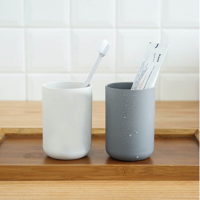 1Pc Multifunctionele Food Grade Spoelen Cups Thuis Drinkware Badkamer Accessoires Water Mok Plastic Mondwater Cup