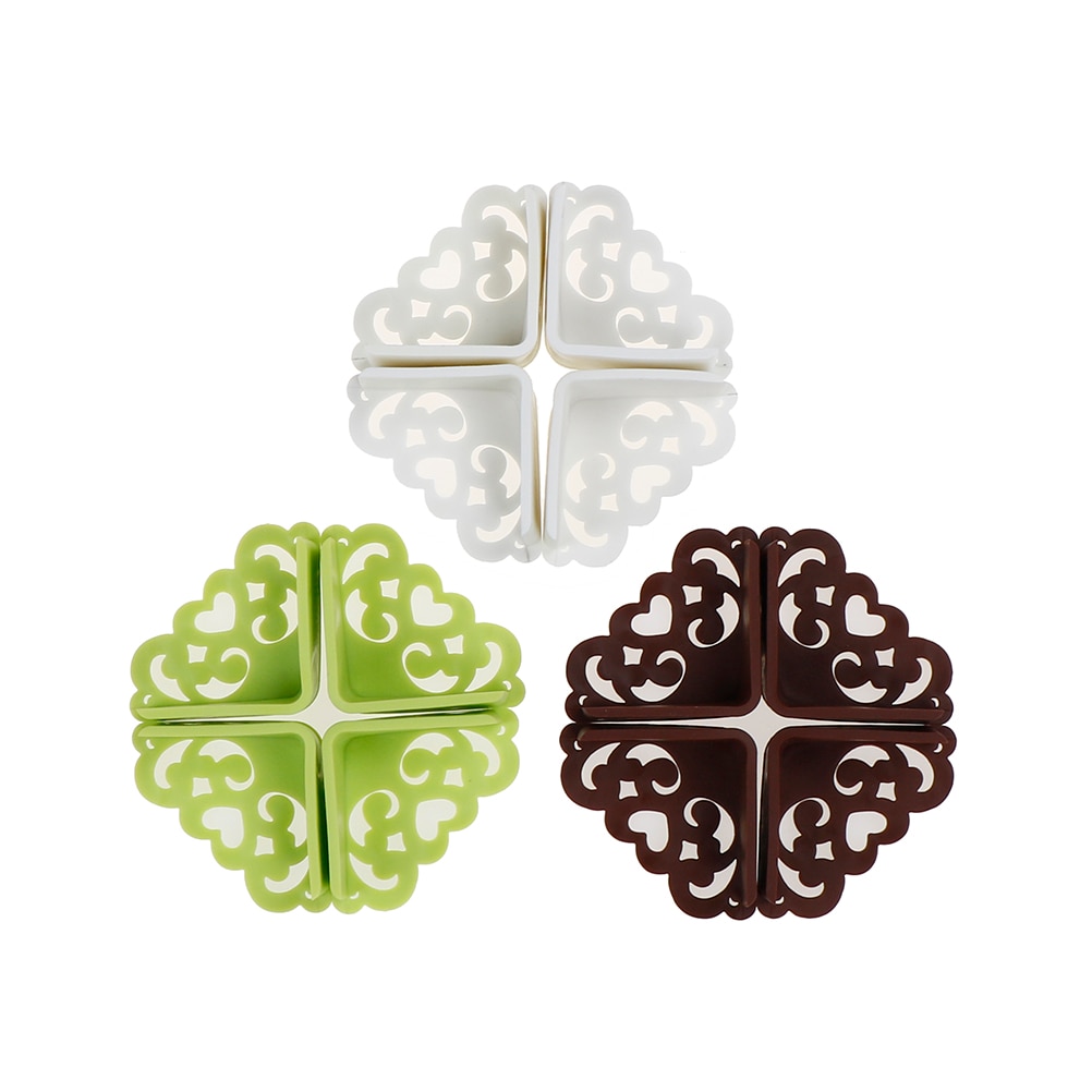 4 PCS Baby Hollow Flower Safety Corner Protector Desk Corner Guard Children Safety Edge Guards