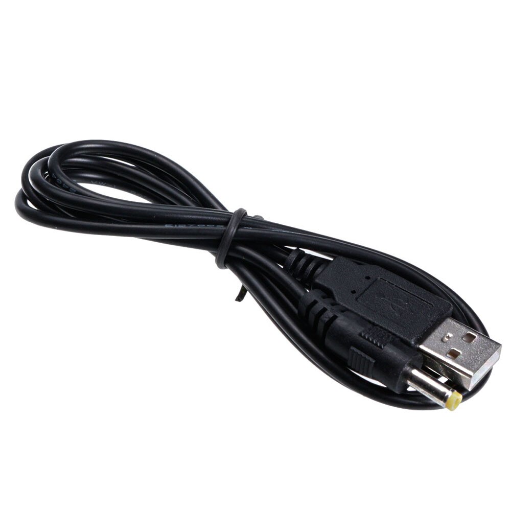 1 Pcs 1.2 m Pure Koper Zwart 1A 5 V USB Naar DC 4.0x1.7mm Power Charger Kabel opladen Voor PSP 4.0 Interface Universal