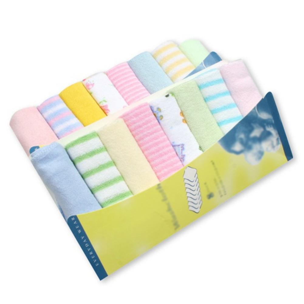 8 Stks/pak Katoenen Baby Verpleging Handdoeken Slabbers Zakdoek Handdoek Washandje Pasgeboren Jongens Meisjes Voeden Katoen Slabbetjes Voor Kinderen