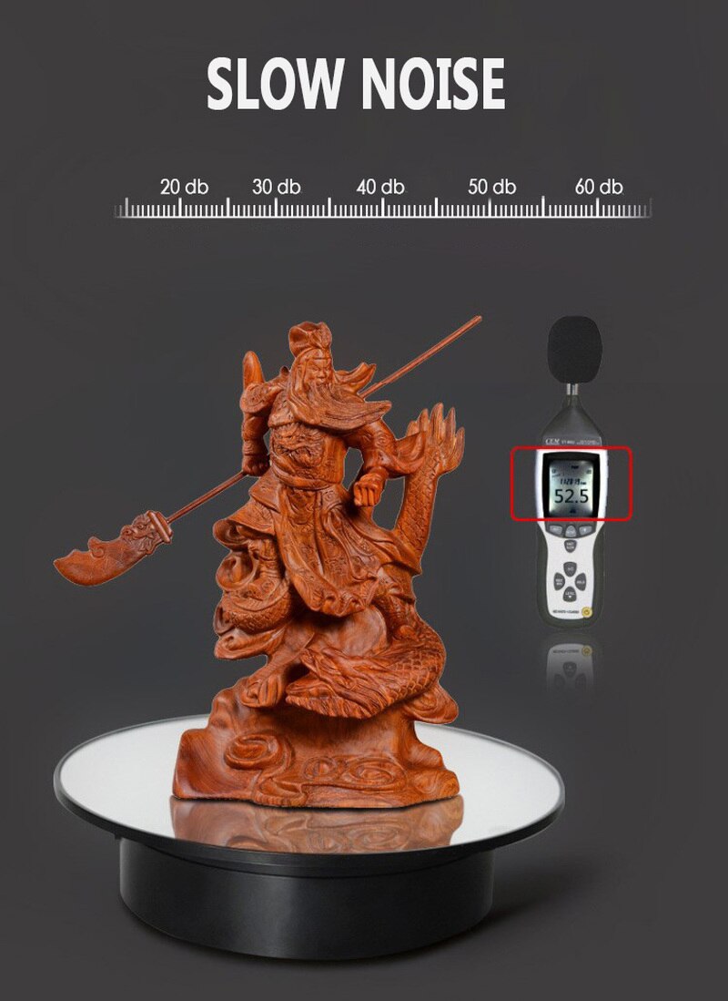 1.5KG 360 Degree Electric Photography Rotating Table Photography Rotating Turntable Display Stand Video Shooting Props Turntable