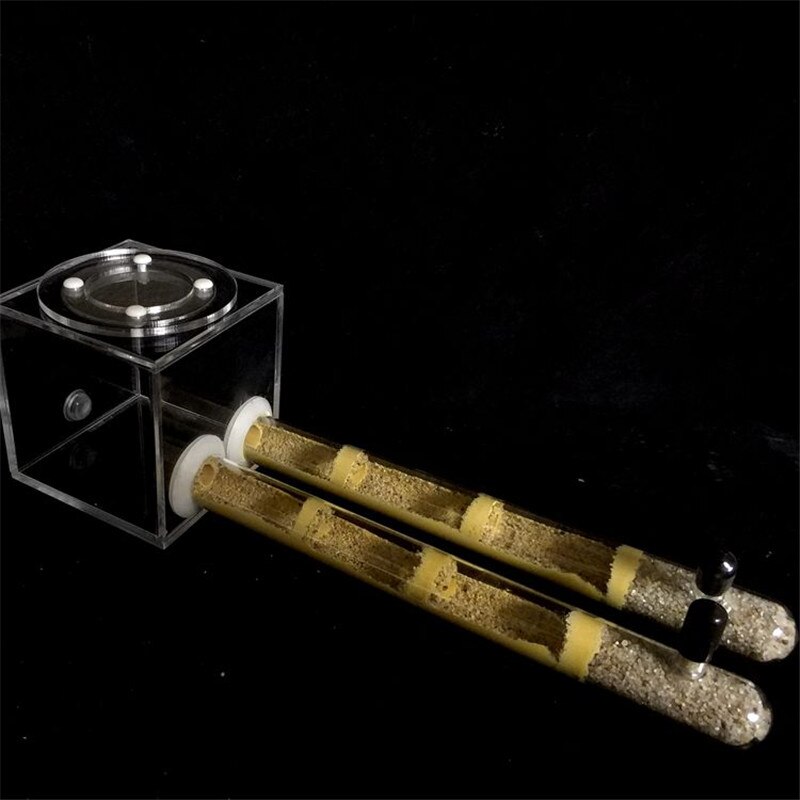 Fourmilière en tubes de verre miniatures avec zone active, fourmilière en acrylique