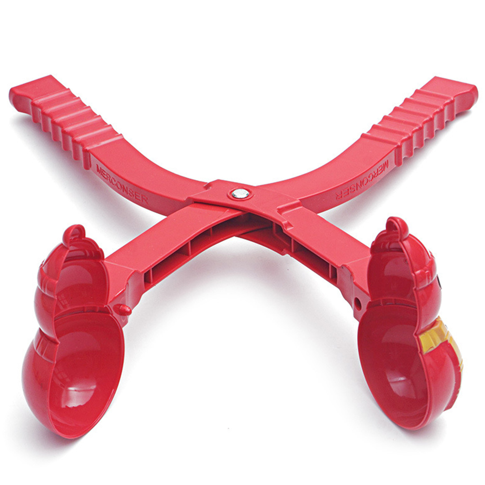 Mooie Sport Zand Tool Kids Winter Sneeuwbal Maker Draagbare Strand Klei Clip Man Vorm Mold Outdoor