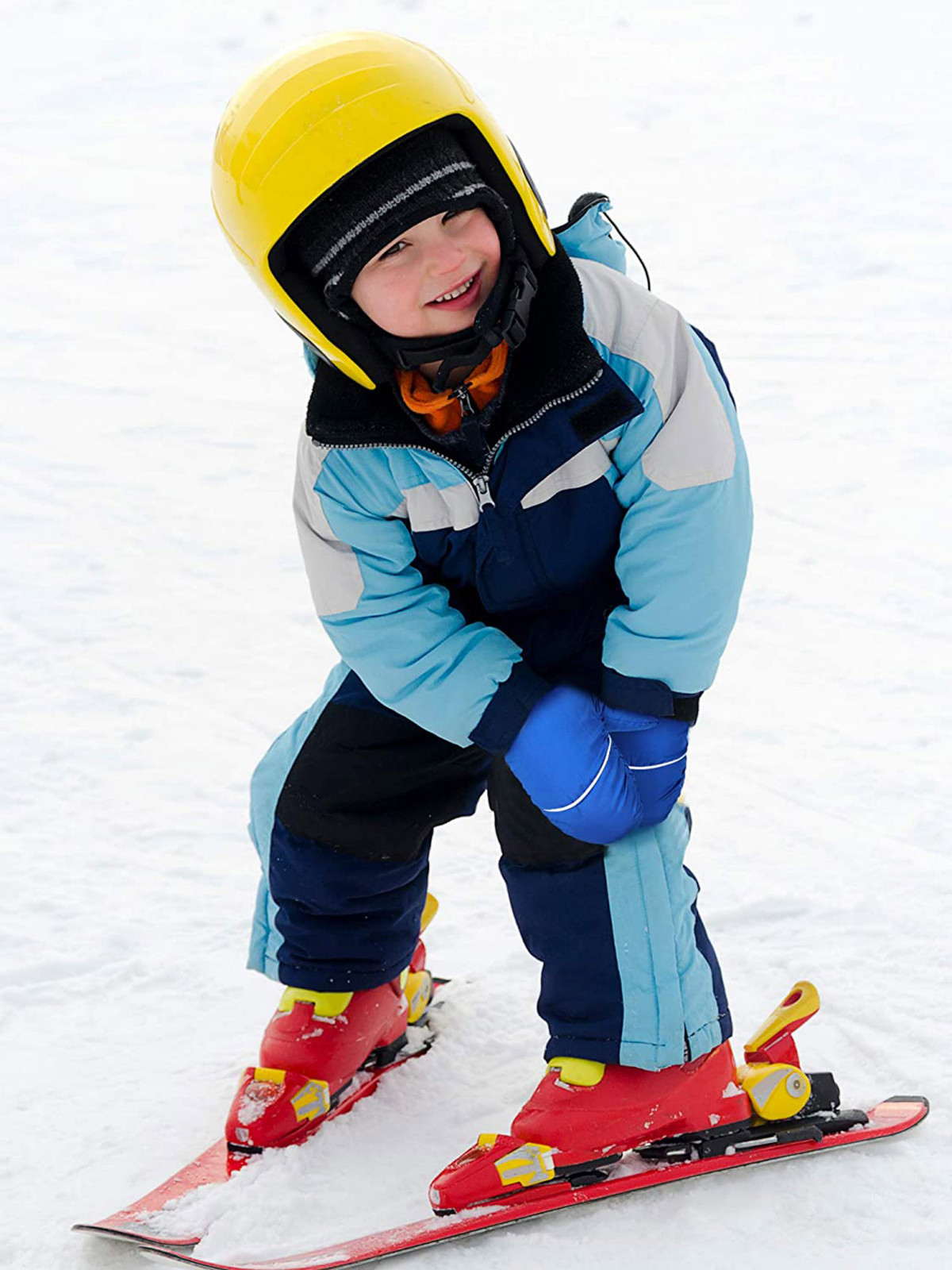 1 Pairs Kinderen Ski-Handschoenen Sneeuw Wanten Skiën Waterdichte Solid Winter Peuter Baby Jongens Meisjes Warm Ademend Sneeuw Wanten