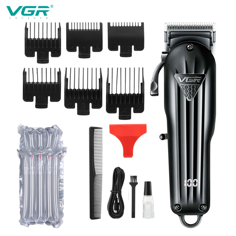 VGR w nowym stylu elektryczna maszynka robić strzyżenia włosów gradient elektryczny przycinak ostrze regulowane USB akumulator V-282: bez pudełka