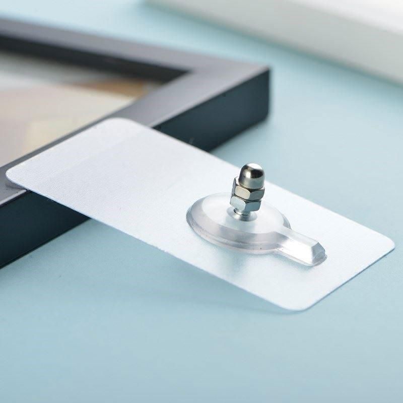 Punch Free Screws Non-Marking Screw Stickers Wall Picture Hook Invisible Traceless Hardwall Drywall Picture Hanging Kit