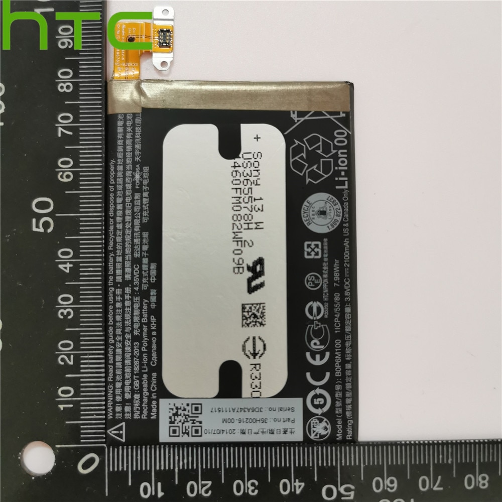 Originele 2100 mah  b0p 6m 100 vervangende batterij voor htc one mini 2 one mini 2 m8 mini batterij + gereedschapsset