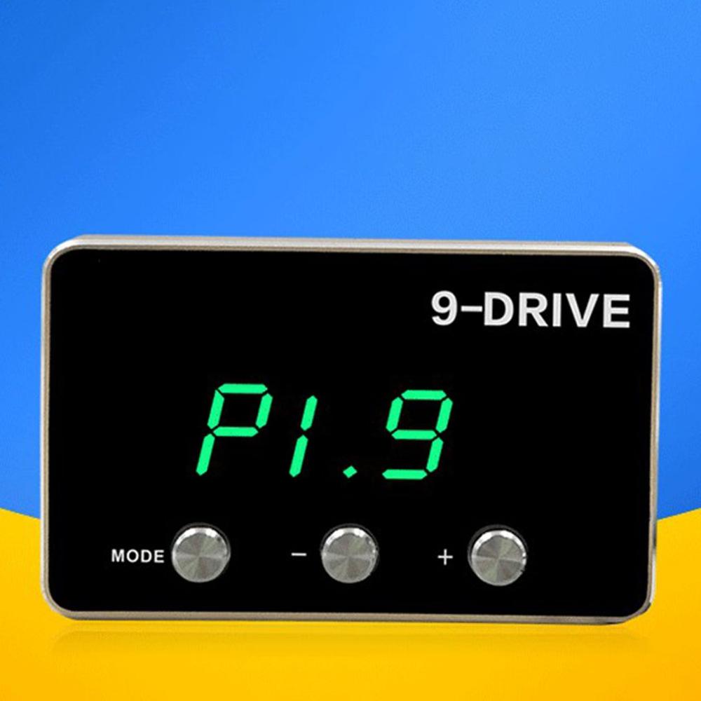 Smart Electronic Throttle Accelerator 9-Mode Throttle Controller Car Modified Power Accelerator Ultra Thin Display Screen