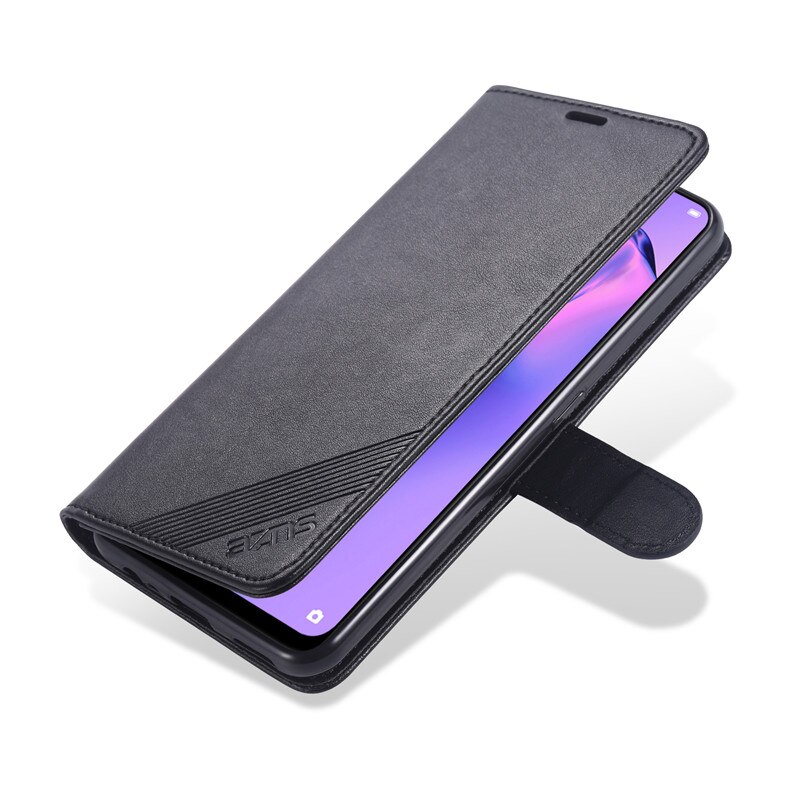 Voor oppo  a53 hoesje portemonnee pu leer zacht tpu achterkant telefoonhoesje boek stijl hoesje voor oppo  a53