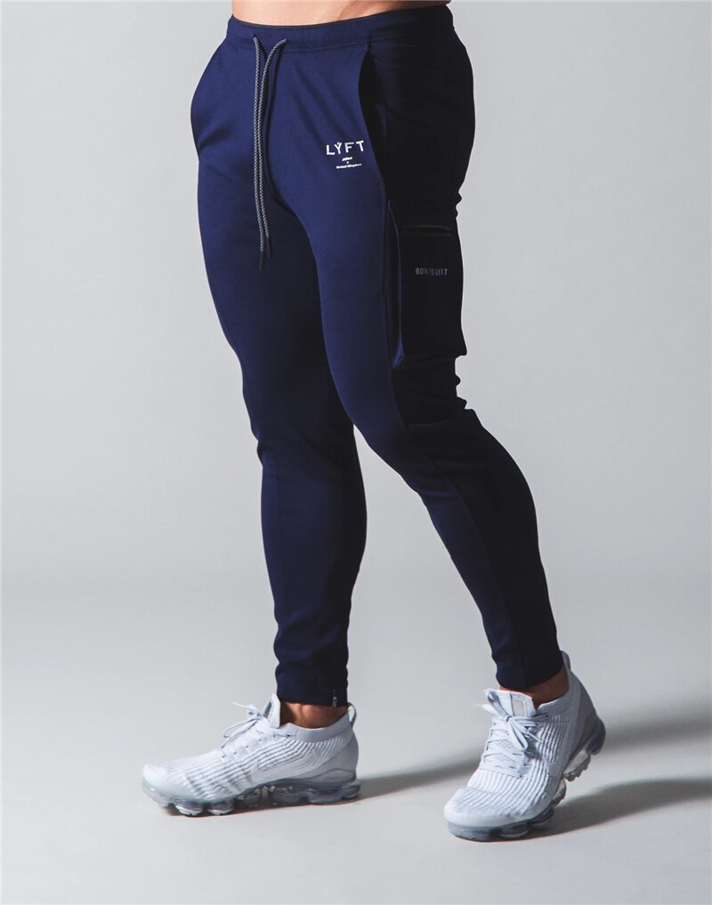 Løpe joggebukser herre tøye ut last bukser bomull treningsstudio bukser herre kroppsbygging treningsbukser Fitness bukser sportsklær